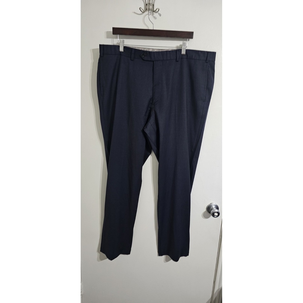 Brooks‎ Brothers Regent Fit 99% Wool Dress Pants W42/L32 Gray Mens Brooks Flex